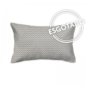 Capa de almofada acquablock rineira chevron cinza