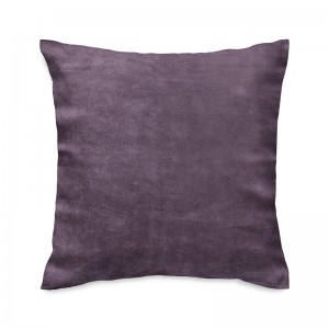 Capa de almofada suede roxo profundo