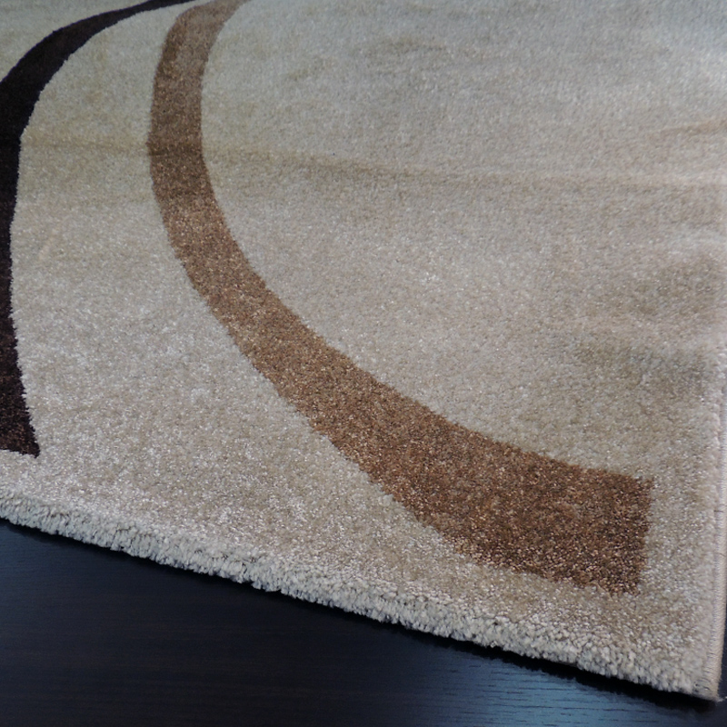 Tapete Luxus Bege Com Marrom 2 00 X 2 50 M